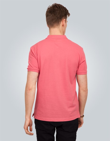 PLAIN PIQUE T-SHIRT SLIM FIT T-SHIRT