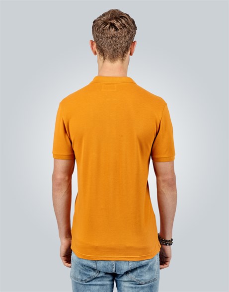 PLAIN PIQUE T-SHIRT SLIM FIT T-SHIRT