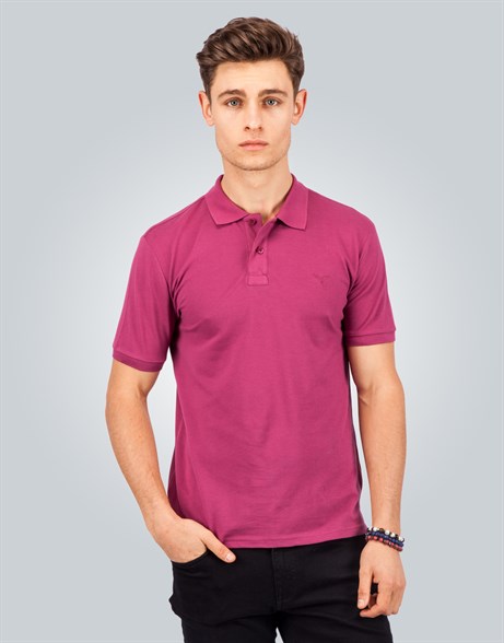 PLAIN PIQUE T-SHIRT SLIM FIT T-SHIRT