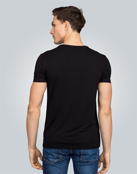 ROUND NECK T-SHIRT COTTON BASIC T-SHIRT