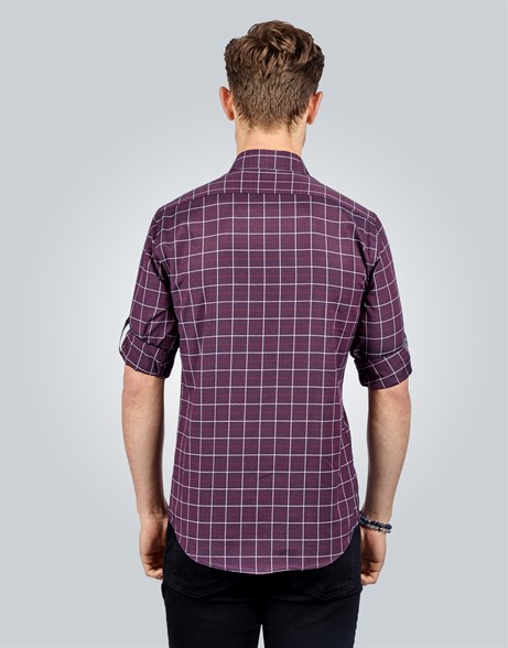 SLIM FIT LONG SLV CHECK RASA   GÖMLEK SLIM FIT CHECKED