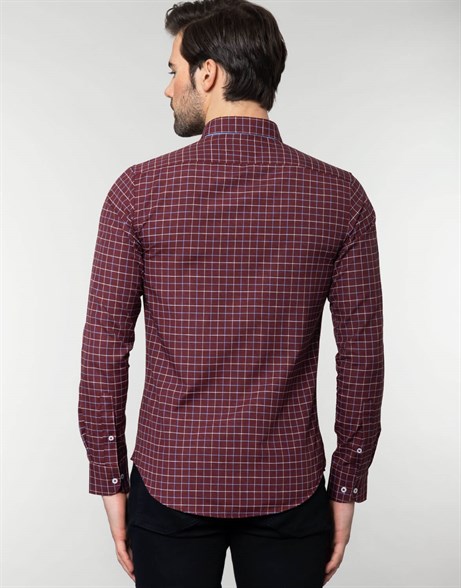 SLIM FIT LONG SLV CHECK RASA   GÖMLEK SLIM FIT CHECKED