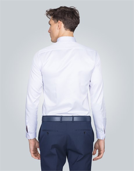 SLIM FIT LONG SLV FORMAL 70/1   GÖMLEK SLIM FIT FORMAL - TEXTURE