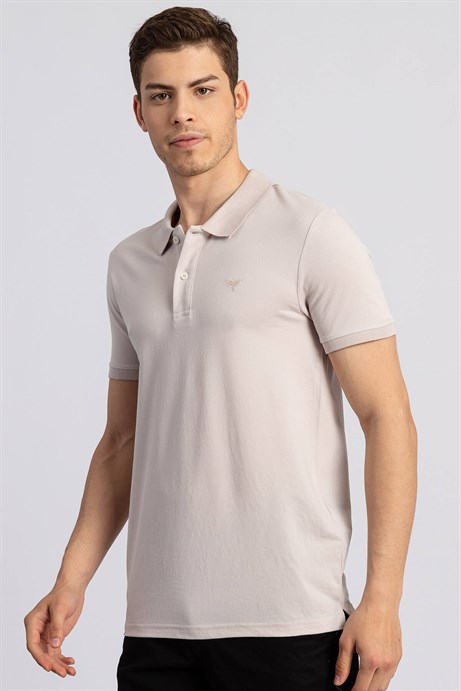 SLIM FIT PLAIN PIQUE T-SHIRT 81/1   TİŞÖRT SLIM FIT T-SHIRT