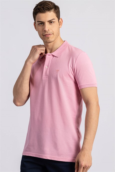 SLIM FIT PLAIN PIQUE T-SHIRT 81/1   TİŞÖRT SLIM FIT T-SHIRT