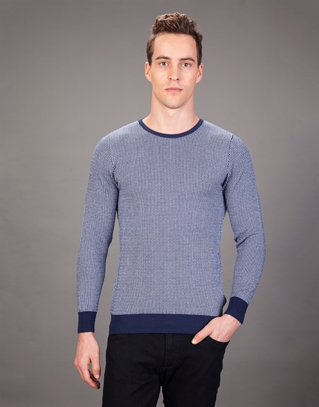 SWEATER COTTON CORTES SWEATER