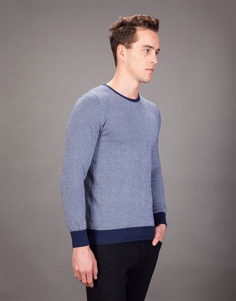 SWEATER COTTON CORTES SWEATER