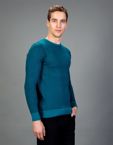 SWEATER WOOL LUTES   KAZAK SWEATER