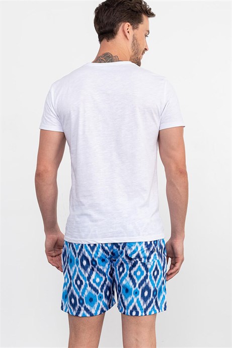 SWIM SHORT PATTERNED - DENİZ ŞORTU SWIM SHORTS