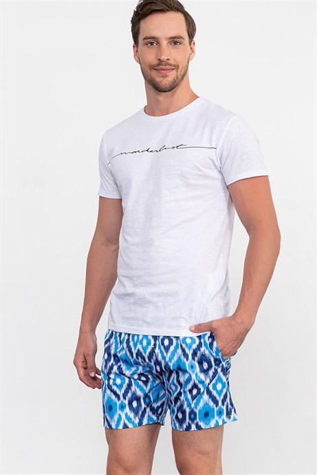 SWIM SHORT PATTERNED - DENİZ ŞORTU SWIM SHORTS