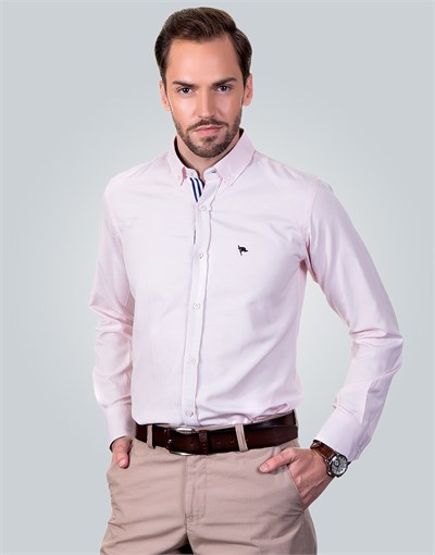 SLIM FIT LONG SLV TGY SLIM FIT SPORT - CASUAL