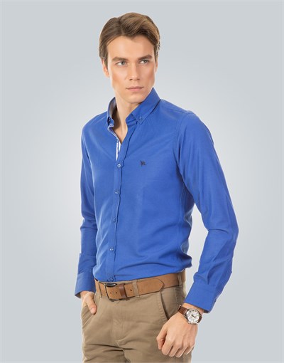 SLIM FIT LONG SLV TGY SLIM FIT SPORT - CASUAL