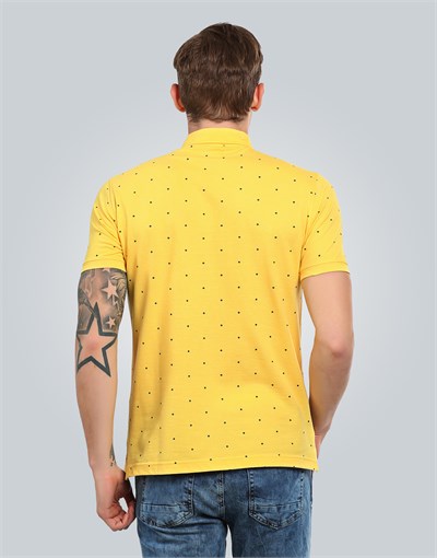 PRINTED PIQUE T-SHIRT NATAL SLIM FIT T-SHIRT