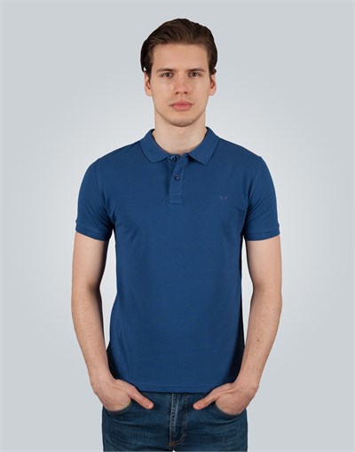 PLAIN PIQUE T-SHIRT SLIM FIT T-SHIRT