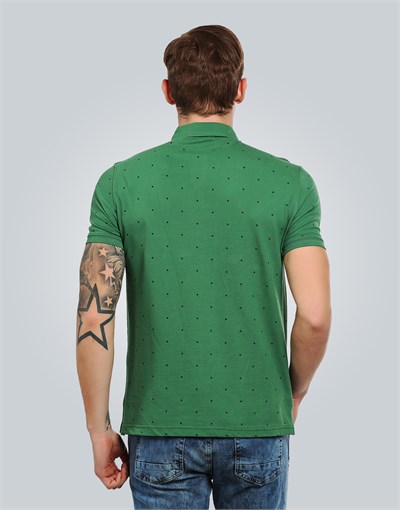 PRINTED PIQUE T-SHIRT NATAL SLIM FIT T-SHIRT