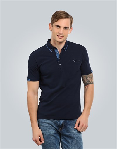 PIQUE T-SHIRT MENDOZA SLIM FIT T-SHIRT