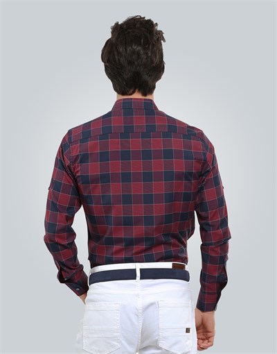 SLIM FIT LONG SLV CHECK RASA   GÖMLEK SLIM FIT CHECKED