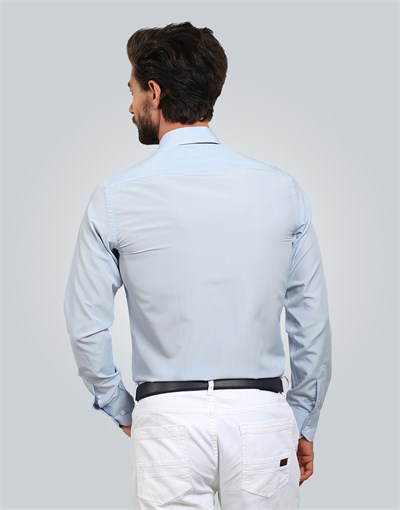 MODERN FIT LONG SLV SEMI CUTAWAY SLIM FIT FORMAL - TEXTURE