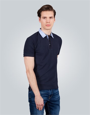 PIQUE T-SHIRT FOLKLAND SLIM FIT T-SHIRT