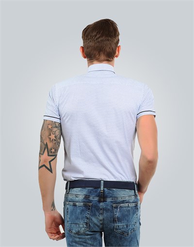 SLIM FIT SHORT SLV TOLİMA   GÖMLEK SLIM FIT SUMMER SEASON