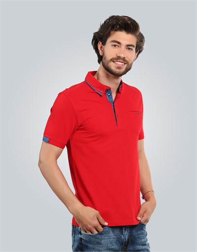 PIQUE T-SHIRT MENDOZA SLIM FIT T-SHIRT