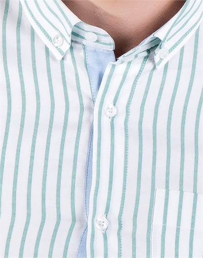 CLASSIC FIT LONG SLV COTTON OXFORD CLASSIC FIT SPORT - PATTERNED