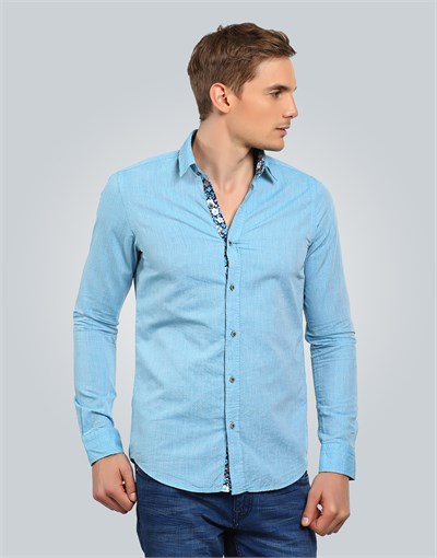 SLIM FIT LONG SLV ELITE SLIM FIT LINEN