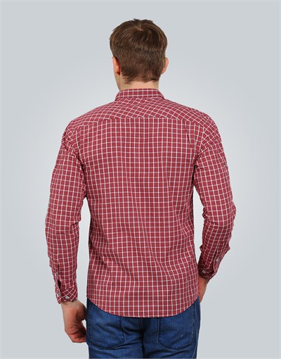 SLIM FIT LONG SLV CHECK PERLIS SLIM FIT CHECKED