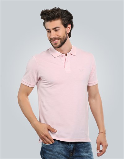 PLAIN PIQUE T-SHIRT SLIM FIT T-SHIRT