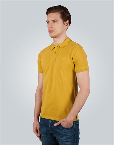 PLAIN PIQUE T-SHIRT SLIM FIT T-SHIRT