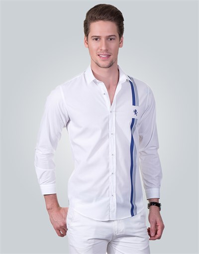 SLIM FIT LONG SLV LAVAL SLIM FIT FASHIONABLE