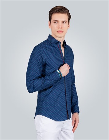 SLIM FIT LONG SLV LIGURE SLIM FIT FASHIONABLE