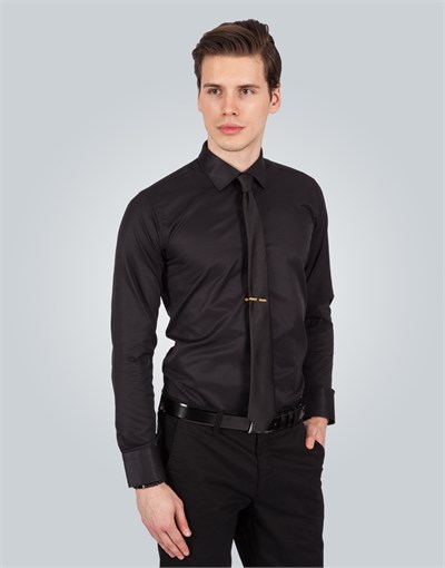 MODERN FIT LONG SLV KNIGHT   GÖMLEK SLIM FIT FORMAL - PLAIN