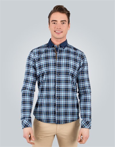 SLIM FIT LONG SLV CHECK SUDBURY SLIM FIT CHECKED