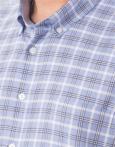 CLASSIC FIT LONG SLV COTTON OXFORD CHECK   GÖMLEK CLASSIC FIT SPORT - PATTERNED