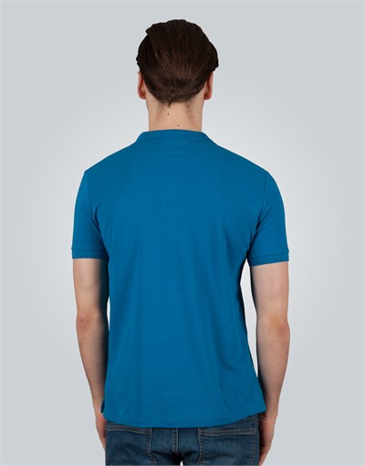 PLAIN PIQUE T-SHIRT SLIM FIT T-SHIRT