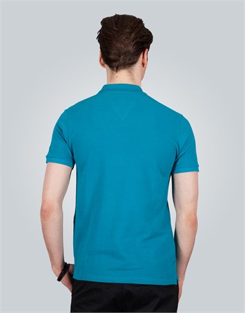 PLAIN PIQUE T-SHIRT SLIM FIT T-SHIRT