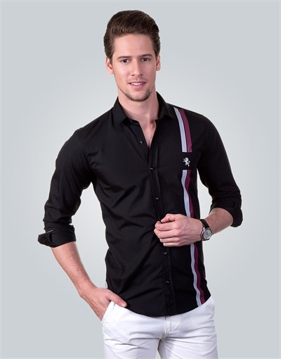 SLIM FIT LONG SLV LAVAL SLIM FIT FASHIONABLE