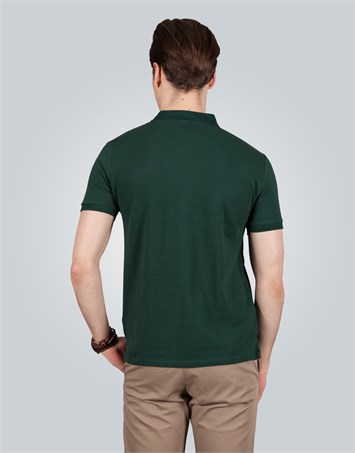 PLAIN PIQUE T-SHIRT SLIM FIT T-SHIRT