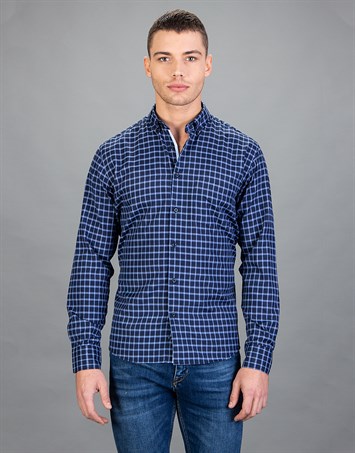 CLASSIC FIT LONG SLV CHECK BONAND   GÖMLEK CLASSIC FIT SPORT - PATTERNED