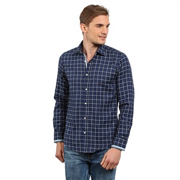 CLASSIC FIT LONG SLV CHECK ROOS CLASSIC FIT SPORT - PATTERNED