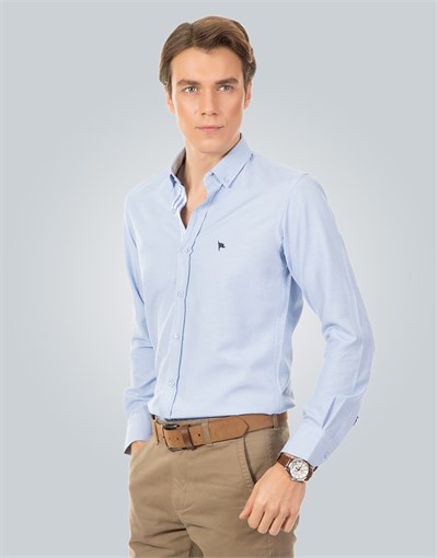 SLIM FIT LONG SLV TGY SLIM FIT SPORT - CASUAL