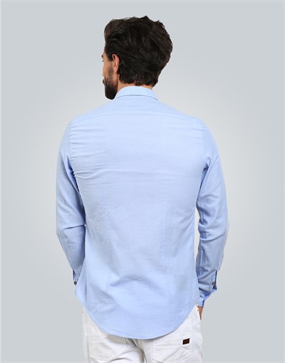 SLIM FIT LONG SLV BURY GÖMLEK SLIM FIT LINEN