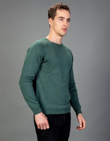 NEW SWEATER COTTON CREW NECK PLAIN   KAZAK SWEATER