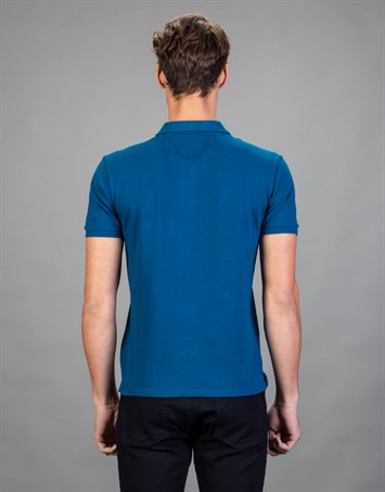 PLAIN PIQUE T-SHIRT  61/1 SLIM FIT T-SHIRT