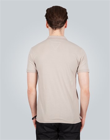 PLAIN PIQUE T-SHIRT SLIM FIT T-SHIRT