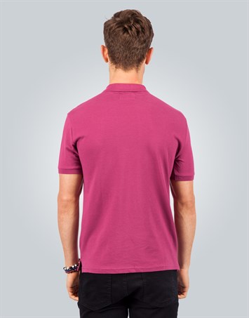 PLAIN PIQUE T-SHIRT SLIM FIT T-SHIRT