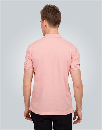 PLAIN PIQUE T-SHIRT SLIM FIT T-SHIRT