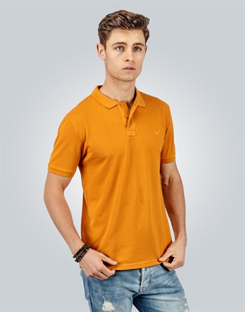 PLAIN PIQUE T-SHIRT SLIM FIT T-SHIRT