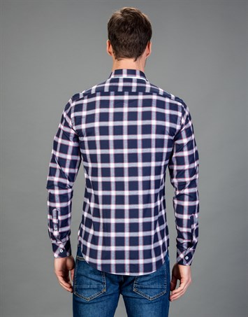 SLIM FIT LONG SLV CHECK ATOS   GÖMLEK SLIM FIT CHECKED